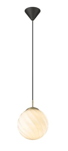 Lampa wisząca Twist ball Mosiądz ⌀25 E27 739349 | 5705639739349 noxbox lampynox www.lampynox.pl