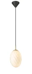 Twist Egg Mosiądz ⌀15 G9 Lampa wisząca