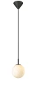 Lampa wisząca Twist ball Czarna ⌀15 G9 739301 | 5705639739301 noxbox lampynox www.lampynox.pl