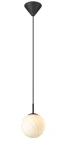 Twist ball Czarna ⌀15 G9 Lampa wisząca