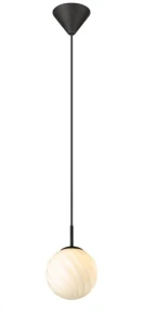 Twist ball Czarna ⌀15 G9 Lampa wisząca