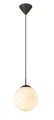 Lampa wisząca Twist ball Czarna ⌀25 E27 739332 | 5705639739332 noxbox lampynox www.lampynox.pl
