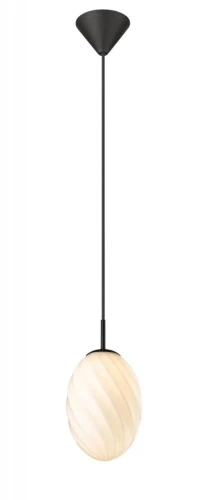 Lampa wisząca Twist Egg Czarna ⌀15 G9 739363 | 5705639739363 noxbox lampynox www.lampynox.pl