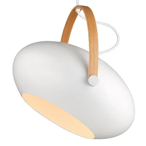 DC Biała ⌀40 E27 Lampa wisząca