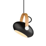 DC Czarna ⌀18 G9 Lampa wisząca