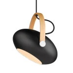 DC Czarna ⌀26 E27 Lampa wisząca