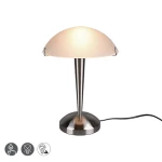 PILZ Nikiel Mat E14 Lampka biurkowa 