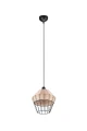Lampa wisząca BORKA beż | czarny ⌀30cm. E27 RL R31261936 | 4017807556780 noxbox lampynox www.lampynox.pl