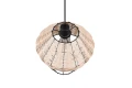 Lampa wisząca BORKA beż | czarny ⌀30cm. E27 RL R31261936 | 4017807556780 noxbox lampynox www.lampynox.pl