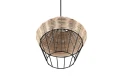 Lampa wisząca BORKA beż | czarny ⌀30cm. E27 RL R31261936 | 4017807556780 noxbox lampynox www.lampynox.pl