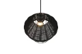 Lampa wisząca BORKA czarny ⌀30cm. E27 RL R31261902 | 4017807556803 noxbox lampynox www.lampynox.pl