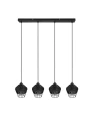 Lampa wisząca BORKA czarny 4xE27 RL R31264002 | 4017807556193 noxbox lampynox www.lampynox.pl