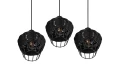 Lampa wisząca BORKA czarny ⌀41cm. 3xE27 RL R31263302 | 4017807556155 noxbox lampynox www.lampynox.pl