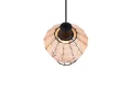 Lampa wisząca BORKA beż | czarny ⌀17cm. E27 RL R31261036 | 4017807556094 noxbox lampynox www.lampynox.pl