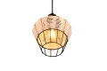 Lampa wisząca BORKA beż | czarny ⌀17cm. E27 RL R31261036 | 4017807556094 noxbox lampynox www.lampynox.pl