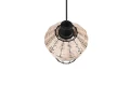 Lampa wisząca BORKA beż | czarny ⌀17cm. E27 RL R31261036 | 4017807556094 noxbox lampynox www.lampynox.pl