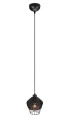Lampa wisząca BORKA czarny ⌀17cm. E27 RL R31261002 | 4017807556117 noxbox lampynox www.lampynox.pl