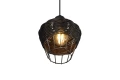 Lampa wisząca BORKA czarny ⌀17cm. E27 RL R31261002 | 4017807556117 noxbox lampynox www.lampynox.pl