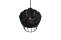 Lampa wisząca BORKA czarny ⌀17cm. E27 RL R31261002 | 4017807556117 noxbox lampynox www.lampynox.pl