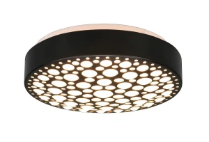 CHIZU czarny mat ⌀28cm. LED 11W 3000K Plafon Lampa sufitowa