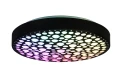 Plafon Lampa sufitowa z pilotem CHIZU czarny mat ⌀40cm. LED Dim. 22W Starlight RGB 2700-6000K RL R67161132 | 4017807538328 noxbox lampynox www.lampynox.pl