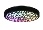CHIZU czarny mat ⌀40cm. LED Dim. 22W Starlight RGB 2700-6000K Pilot Plafon Lampa sufitowa