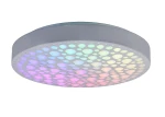 CHIZU biały mat ⌀40cm. LED Dim. 22W Starlight RGB 2700-6000K Pilot Plafon Lampa sufitowa