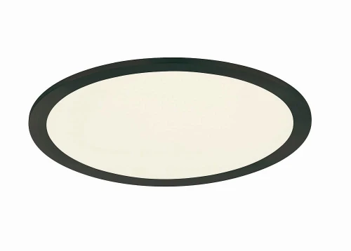 Lampa sufitowa ściemnialna PHOENIX czarny mat ⌀30cm. LED Dim. 15W 3000K Trio 674093032 | 4017807556353 noxbox lampynox www.lampynox.pl