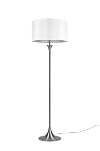 SABIA nikiel mat ⌀45cm. 3xE27 Lampa podłogowa stojąca
