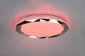 Lampa sufitowa plafon ANDO chrom LED 22W Sterowanie WIZ Dim RGBW 2700-6000K Pilot RL R65101006 | 4017807544589 noxbox lampynox www.lampynox.pl