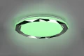Lampa sufitowa plafon ANDO chrom LED 22W Sterowanie WIZ Dim RGBW 2700-6000K Pilot RL R65101006 | 4017807544589 noxbox lampynox www.lampynox.pl