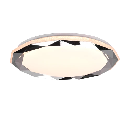Lampa sufitowa plafon ANDO chrom LED 22W Sterowanie WIZ Dim RGBW 2700-6000K Pilot RL R65101006 | 4017807544589 noxbox lampynox www.lampynox.pl