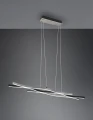 Lampa wisząca BLAZE aluminium szczotkowane LED 3 step dim 35W DIP SWITCH 2300+3000+4000K Trio 341210305 | 4017807540161 noxbox lampynox www.lampynox.pl