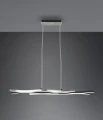 Lampa wisząca BLAZE aluminium szczotkowane LED 3 step dim 35W DIP SWITCH 2300+3000+4000K Trio 341210305 | 4017807540161 noxbox lampynox www.lampynox.pl