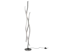 Lampa podłogowa stojąca BLAZE aluminium szczotkowane LED Dim 28W 2300+3000+4000K Trio 441210305 | 4017807540413 noxbox lampynox www.lampynox.pl