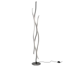 BLAZE aluminium szczotkowane LED Dim 28W 2300+3000+4000K Lampa podłogowa stojąca