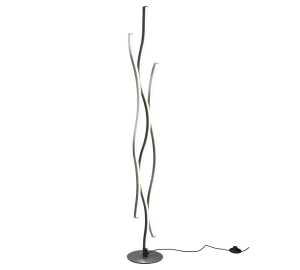BLAZE aluminium szczotkowane LED Dim 28W 2300+3000+4000K Lampa podłogowa stojąca