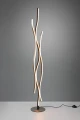 Lampa podłogowa stojąca BLAZE aluminium szczotkowane LED Dim 28W 2300+3000+4000K Trio 441210305 | 4017807540413 noxbox lampynox www.lampynox.pl