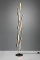 Lampa podłogowa stojąca BLAZE mosiądz mat LED Dim 28W 2300+3000+4000K Trio 441210308 | 4017807540390 noxbox lampynox www.lampynox.pl