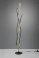 Lampa podłogowa stojąca BLAZE mosiądz mat LED Dim 28W 2300+3000+4000K Trio 441210308 | 4017807540390 noxbox lampynox www.lampynox.pl