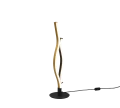 Lampa stołowa BLAZE mosiądz mat LED Dim 8W 2300+3000+4000K Trio 541210208 | 4017807540253 noxbox lampynox www.lampynox.pl