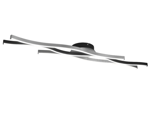 Lampa sufitowa BLAZE aluminium szczotkowane LED 3 step dim 35W DIP SWITCH 2300+3000+4000K Trio 641210305 | 4017807539936 noxbox lampynox www.lampynox.pl