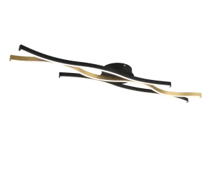 BLAZE mosiądz mat LED 3 step dim 35W DIP SWITCH 2300+3000+4000K Lampa sufitowa