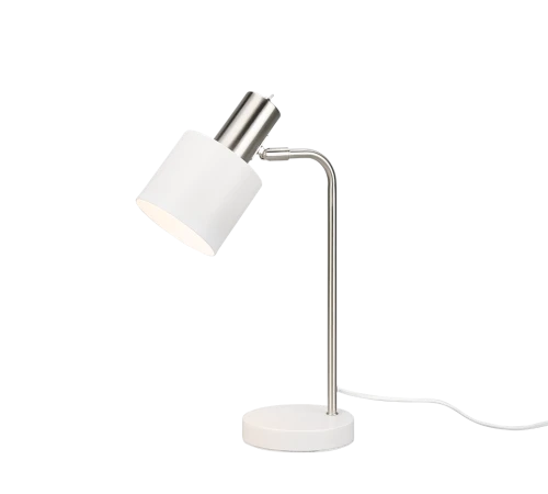 Lampka stołowa ADAM biały E14 RL R51041031 | 4017807538960 noxbox lampynox www.lampynox.pl