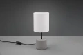 Lampka stołowa BEN szary | biały E14 RL R51251001 | 4017807541137 noxbox lampynox www.lampynox.pl
