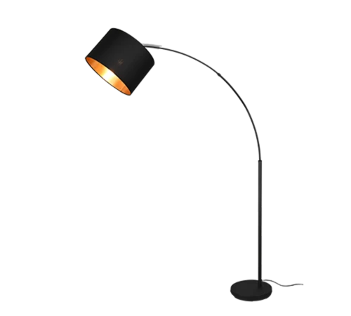 Lampa podłogowa stojąca BOLIVIA czarny mat E27 RL R40081080 | 4017807524000 noxbox lampynox www.lampynox.pl