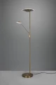 Lampa podłogowa BRANTFORD patyna LED Dim. 30W | 6,5W 2700+3200+4000K Trio 425610204 | 4017807525243 noxbox lampynox www.lampynox.pl