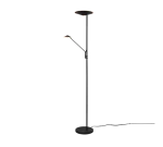 BRANTFORD czarny mat LED Dim. 30W | 6,5W 2700+3200+4000K Lampa podłogowa