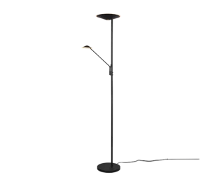 BRANTFORD czarny mat LED Dim. 30W | 6,5W 2700+3200+4000K Lampa podłogowa