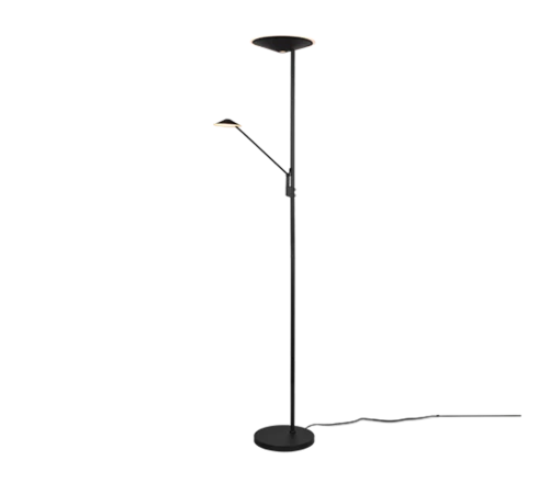 Lampa podłogowa BRANTFORD czarny mat LED Dim. 30W | 6,5W 2700+3200+4000K Trio 425610232 | 4017807525267 noxbox lampynox www.lampynox.pl